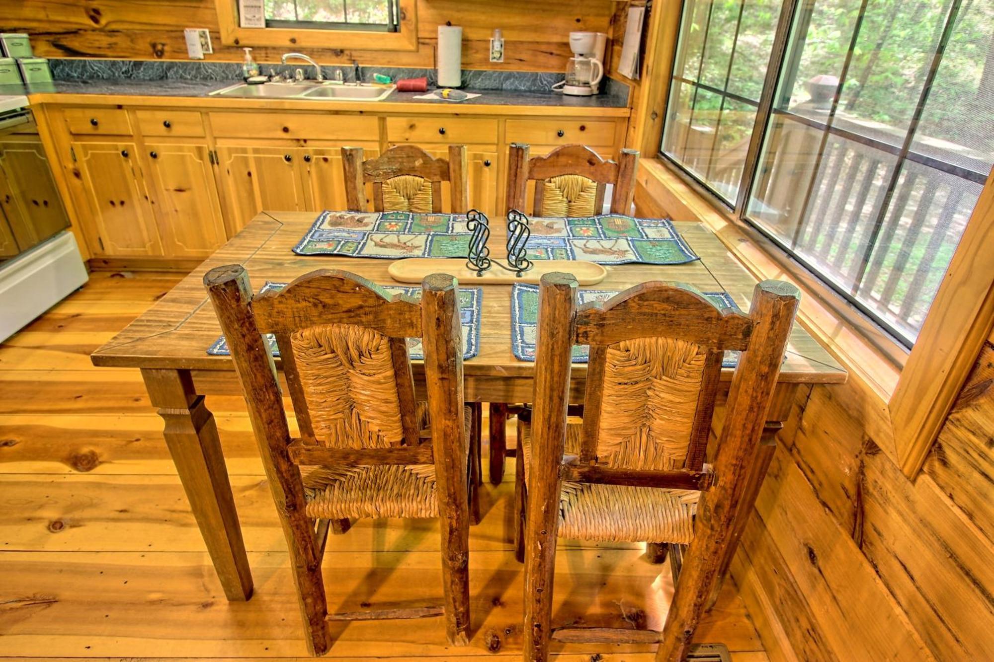 Tree Song Mountain Creek Cabin Ellijay Exteriör bild