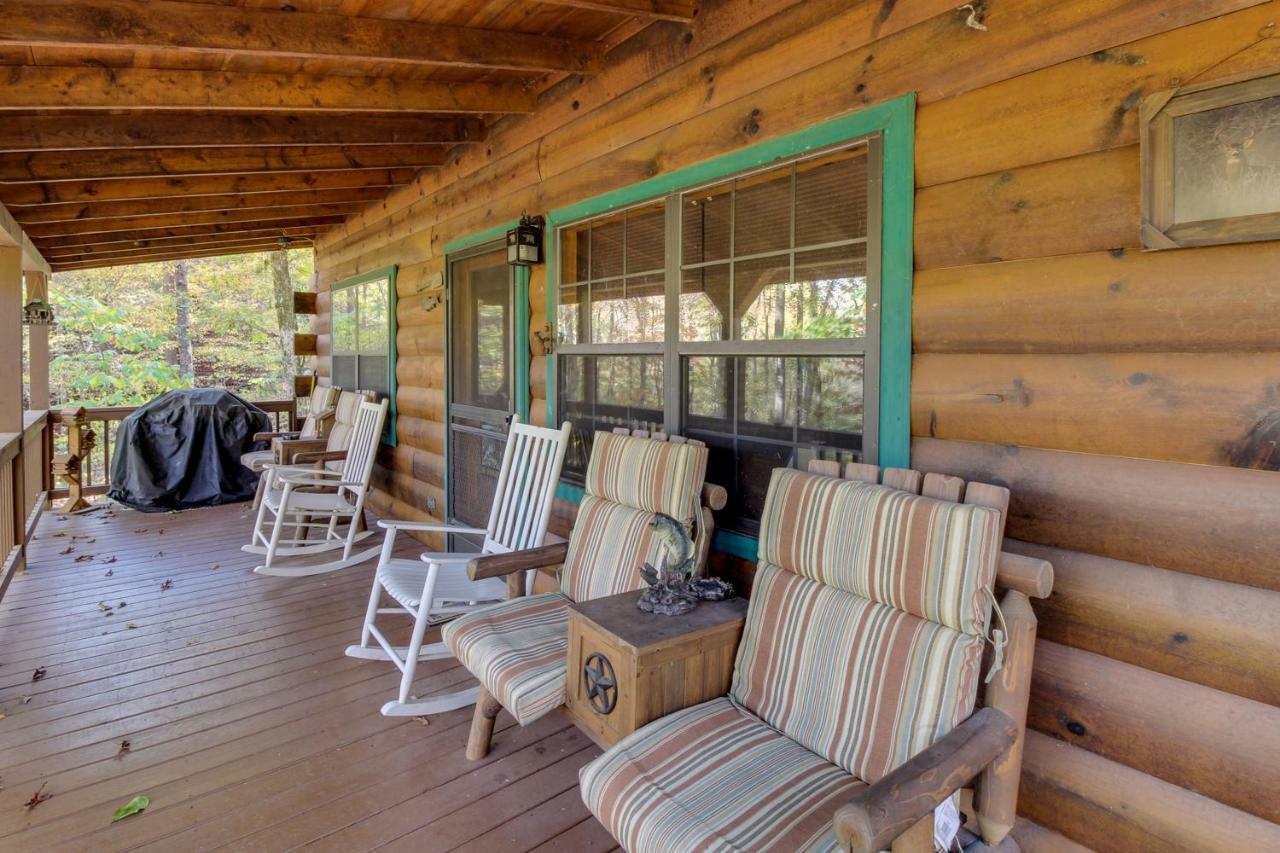 Tree Song Mountain Creek Cabin Ellijay Exteriör bild